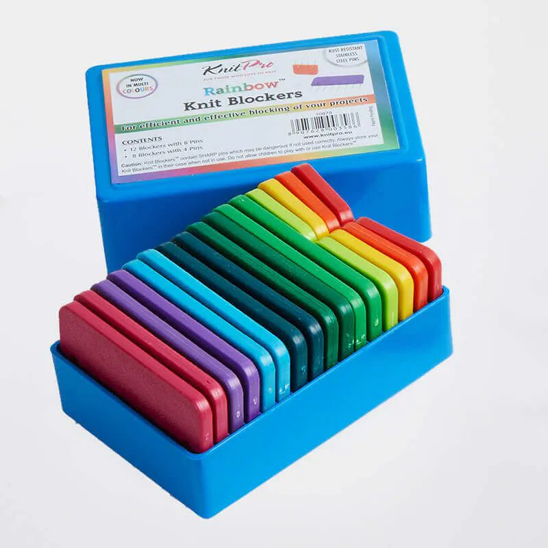 Knitter's Pride Rainbow Knit Blockers-Package of 20