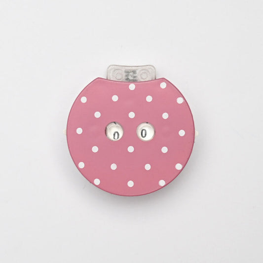 KnitPro - KnitPro Pink (40 x 37.5mm) Clicky Row Counter - 1 Piece